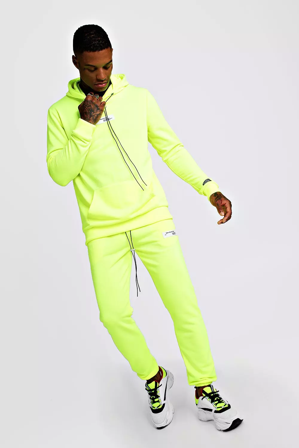 Neon store tracksuit mens